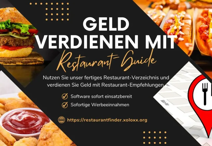 Online-Geschäftsidee – Restaurant-Guide und Gastronomie-Verzeichnis – Geld verdienen in der Gastrobranche