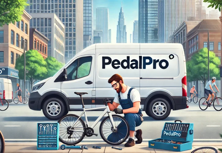 PedalPro® Geschäftsidee: mobiler Reparaturservice für Fahrräder und E-Bikes