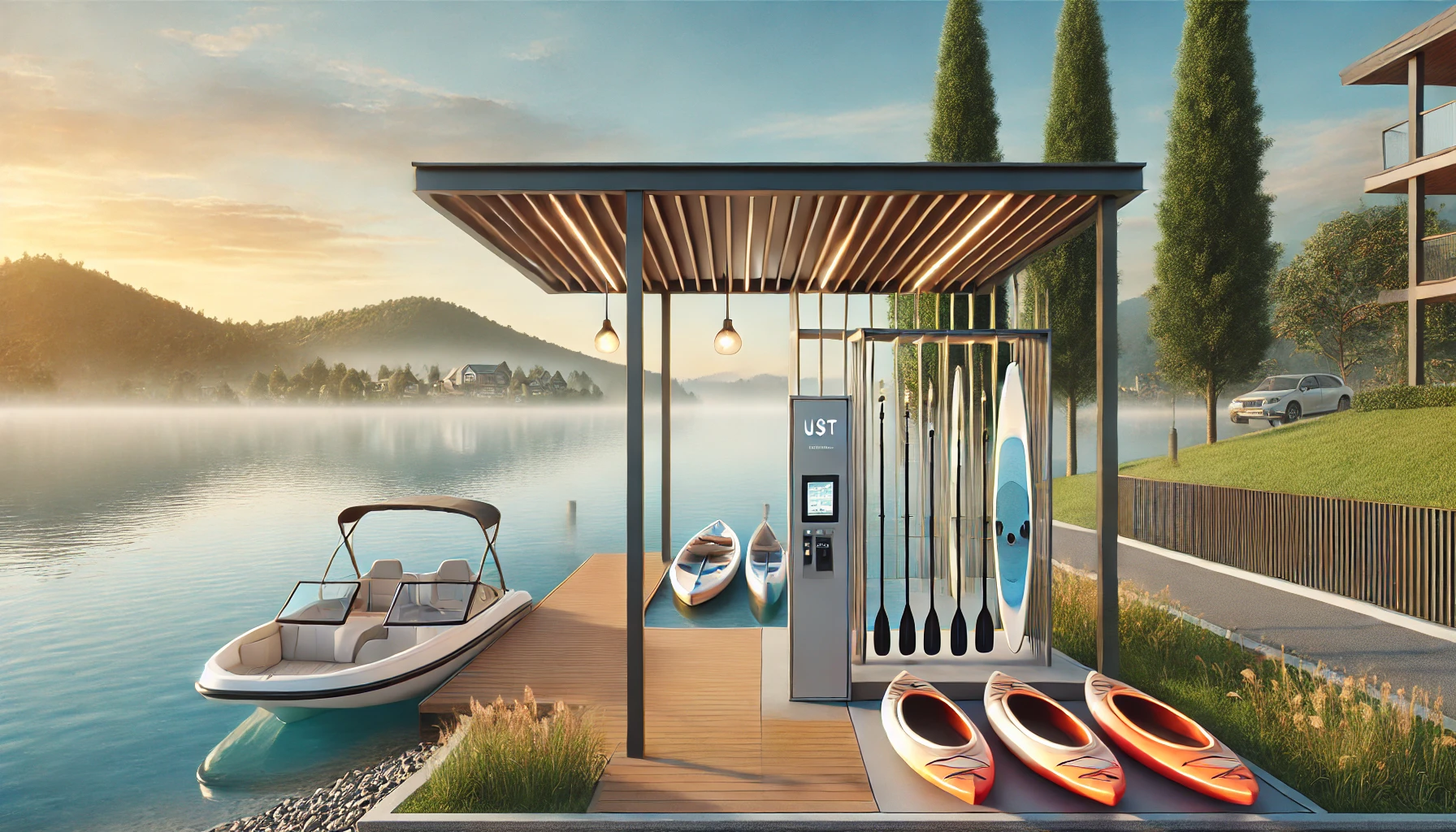 KayakNow® – Geschäftsidee: automatisierter Verleih von Kayaks und Stand-Up-Paddles