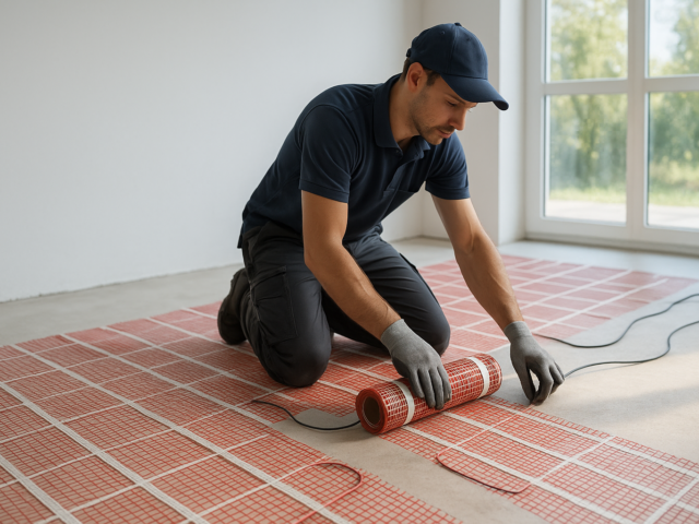 Elektrische Fußbodenheizung: Wohlige Wärme clever planen – Wie Sie Infrarotpaneele & Frostschutzsysteme richtig kombinieren