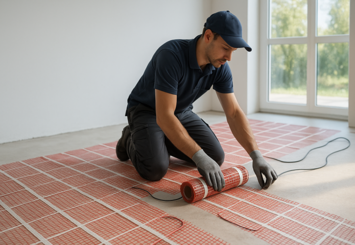 Elektrische Fußbodenheizung: Wohlige Wärme clever planen – Wie Sie Infrarotpaneele & Frostschutzsysteme richtig kombinieren